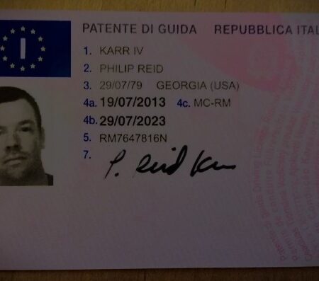 Buy an Italian Driving License Online