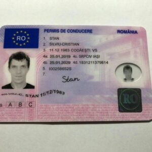 Buy Romanian Driver's license